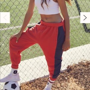 Free People activewear June Bug Track Joggers